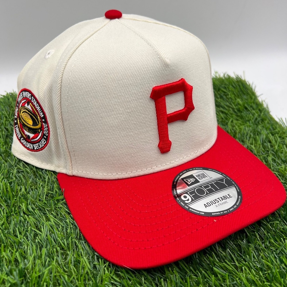New Era Pittsburgh Pirates Two Tone 30 Year Patch 9Forty A Frame Snapback Hat